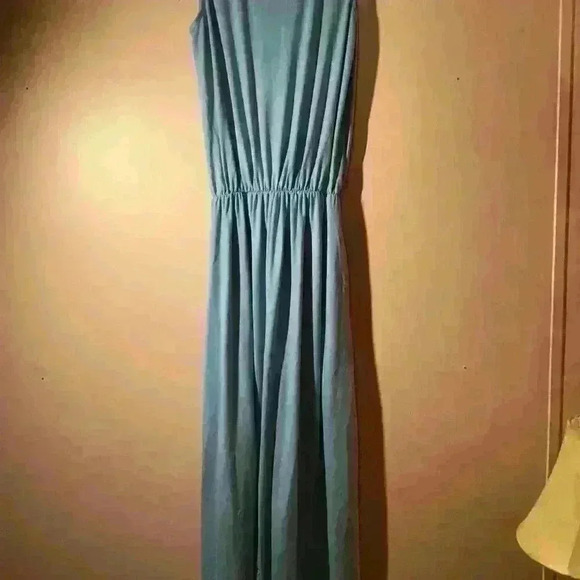 Sleeveless Floor Length Casual Dress - Picture 1 of 5